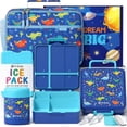 thumbnail image 1 of Set de loncheras Fimibuke Kids Bento con termo de 350 ml, bolsa y más, 1 of 9