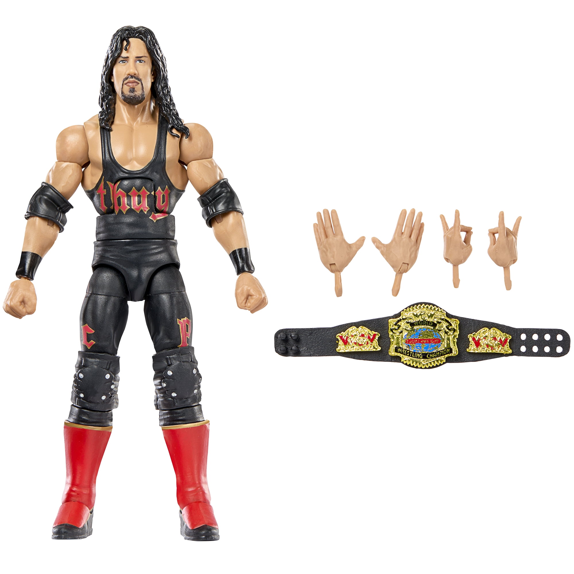 (Chase Variant - Thug) Syxx - WWE From the Vault Ringside Exclusive Series 7 Mattel WWE Toy Wrestling Action Figure