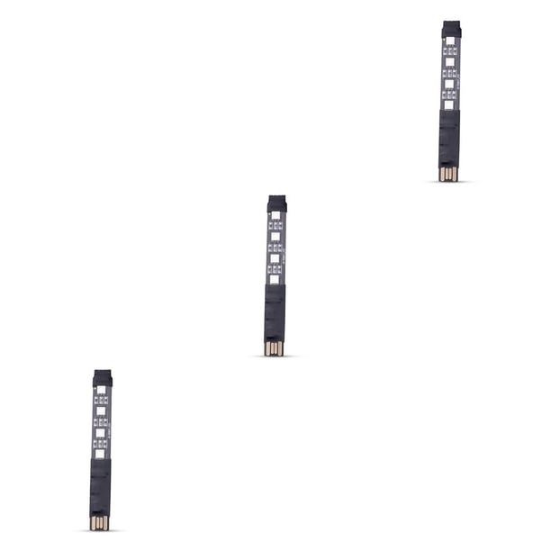 Bearachild RGB Strip Light APP Control remoto Colorido Bluetooth compatible Infrarrojo Inteligente Regulable Telón de fondo LED String Controlador Tablero de luz negra 3piezas Bearachild CBP181427