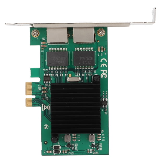 LAFGUR 143 Card PCI-E X1 1000Mbps Double Port Gigabit Card Ethernet Card Adapter Card