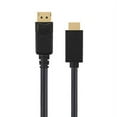 thumbnail image 2 of DisplayPort to HDMI Ultra HD 4K Cable 10 Feet 3D Audio/Video Converter 10 Ft - axGear, 2 of 3