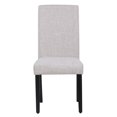 thumbnail image 4 of Costaelm Adison Fabric Dining Side Chair, Light Gray (Set of 2), 4 of 9