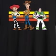 thumbnail image 3 of Toy Story 4 - Buzz, Woody, And Jessie - Womens Oversized Graphic T-Shirt, 3 of 5