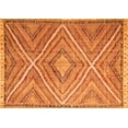 thumbnail image 1 of Ahgly Company Indoor Rectangle Southwestern Orange Country Area Rugs, 3' x 5', 1 of 1