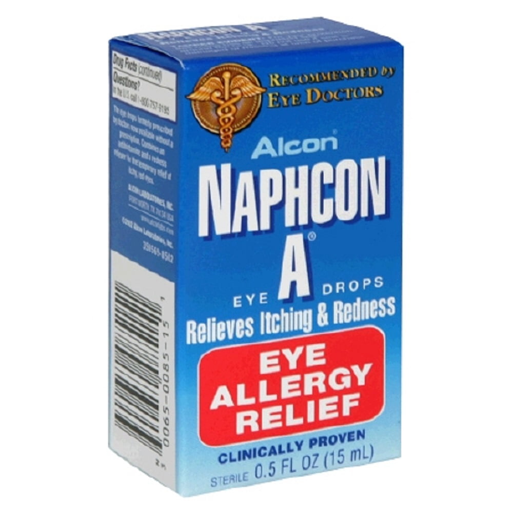 Naphcon A Antihistamine Eye Drops 0.5 oz. Drop