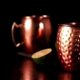 thumbnail image 1 of Rose Gold Hammered Moscow Mule Mug Stainless Steel Cup 530ml, Perfect Gift for Any Occasions, 1 of 5