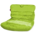 Posh Creations Laguna Lounger Bean Bag Chair, Kids, 3 ft, Lime