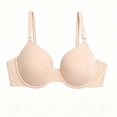 thumbnail image 5 of cocolona Womens Cup Underwire Bras No Padding Unlined Soft T-shirt Bras Supportive Everyday Solid Color Bras, 5 of 5