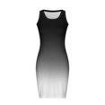 thumbnail image 3 of Besolor Robes pour Femmes 2024 Décontractées Sans Manches à Col Rond Côtelées Robe Moulante Mini Robe de Fête Boîte de Nuit pour l'Été, 3 of 4