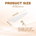 thumbnail image 2 of Uxcell ABS Safety Knife Cover Sleeves for 8" Chef Knife, Universal Blade Protector Sheath for Kitchen Bar, White 2 Pcs, 2 of 7