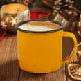 thumbnail image 6 of Aloha 6 Pcs Enamel Mug Tea Drinking Cup Vintage Style Enamel Cup Water Drinking Cup, 6 of 8
