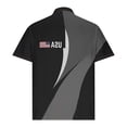 thumbnail image 5 of BRGZLK Mens Golf Shirts 250 Anniversary USA Shirt Summer Trendy Short Sleeve Turn-Down Collar Tees Loose Fit Patriotic Tops Dark Gray XXL, 5 of 5