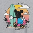 thumbnail image 3 of Disney - Mickey & Friends - Mickey Surfing After Sunset - Women's Oversized T-Shirt, 3 of 5