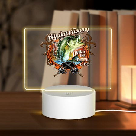 

Bass Pro Shops Night light plug-in night light bedroom for Stairway/Hallway/Kitchen Rectangular acrylic lampRectangular Acrylic Night Light