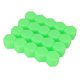 thumbnail image 1 of 20Pcs Cubiertas Cubo Tuerca Rueda Silicona Verde Coche 19mm Tapas Anti-Polvo, 1 of 1
