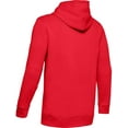thumbnail image 4 of Under Armour 13001236004X Hustle Fleece Hoodie Red Men's 4XL, 4 of 7
