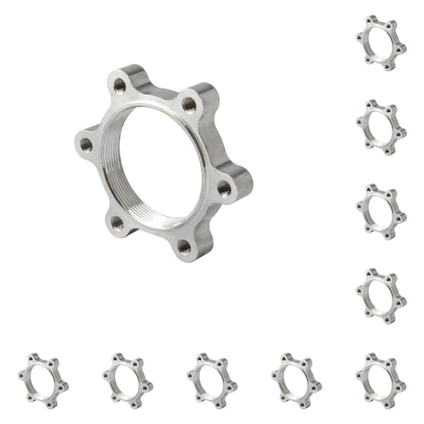 Sonducket Adaptador de Rotor de freno de disco de asiento de conversión de disco de cubo resistente al desgaste roscado Type1 NO1