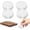 Clear 4 PCS, variant on Clearance! 4 PCS Non Cutting Board Feet 1.6 Inch - Self Adhesive Silicone Pads No Screws Needed - Thick Reusable Washable Gripper Pads for Countertops Boards Trays Furniture (4/8/12 Packs)
