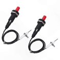 thumbnail image 4 of Single Piezo Igniter with Dual Push Buttons and 1m Wire for Fireplaces Ovens Heaters Kitchen Appliances, 4 of 5