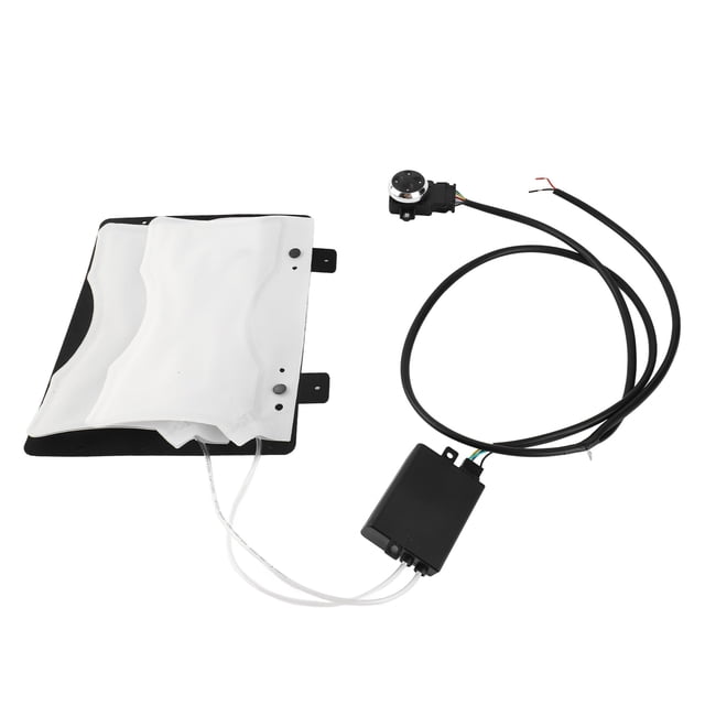 Electric Air Lumbar Support System, Car Electric Lumbar Support Ergonomic 4 Way Adjustable for RVs Trucks