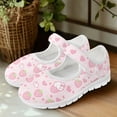 thumbnail image 6 of Psesaysky Women's Casual Shoes with Strawberry Rabbits Comfortable Convenient Velcro Sneakers for Girls Students Size 5.5-10, 6 of 7