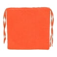 thumbnail image 2 of Blazing Needles Set of 4 Indoor Microsuede Chair Cushions, Tangerine Dream, 2 of 4