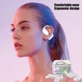 thumbnail image 4 of Bluetooth Earbuds, Hwkond Wireless Bluetooth 5.3 Long Range Low Delay Sports Bilateral Stereo Ear Mounted Noise Reduction Bluetooth Earphones, White, Up to 60% Off, 4 of 9