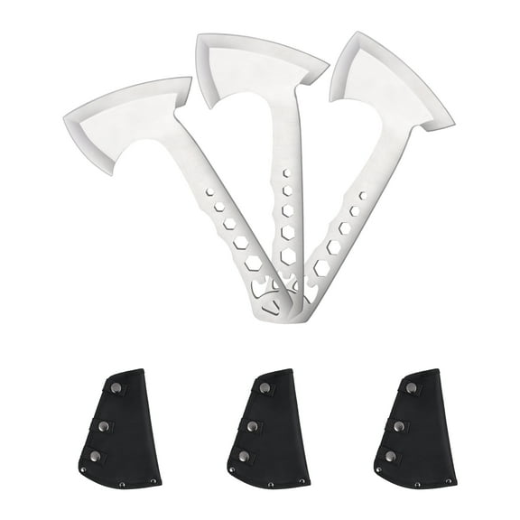 3pcs Camping Hand Axe & Survival Gear - Lightweight Axe