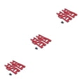 thumbnail image 4 of Bewildely 2 piezas de coches de control remoto, brazos oscilantes inferiores de metal, juego reemplazable mejorado, reemplazo para WLtoys 104009 12401 Type1 NO1 Bewildely CBP213203, 4 of 6