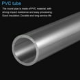 thumbnail image 4 of Uxcell Rigid Round Pipe High Transparency for Water Pipe,Crafts,Display Racks 33.5mmx40mm, 4 of 6