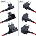 thumbnail image 4 of 3 Pack 12V Car Add-A-Circuit Fuse Tap Adapter Mini ATM APM Blade Fuse Holder Kit, 4 of 6