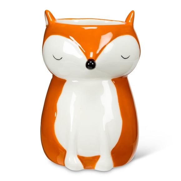 Set of 4 Sitting Fox Planter/Vase