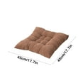 thumbnail image 5 of PRETXORVE Seat Cushion, Chair Cushions, Office Chair Cushion, Floor Cushions Pillow Soft Thicken Seating Cushion Tatami for Yoga Living Room Coffee Sofa Balcony Kids Outdoor Patio Furniture Cushions, 5 of 6
