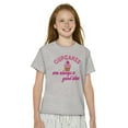 thumbnail image 4 of Cupcakes Good Idea Food Sweet Dessert Girls Kids T Shirt Tees Teen Brisco Brands L, 4 of 6