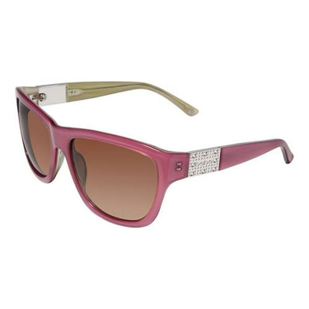 bebe Bebe Women's Blissful Square Blush Sunglasses