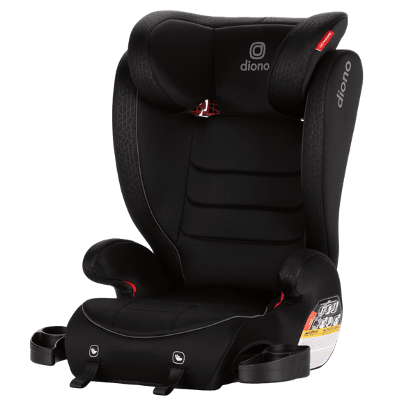 Diono Monterey 2XT Latch 2-in-1 Expandable Booster Car Seat, Black