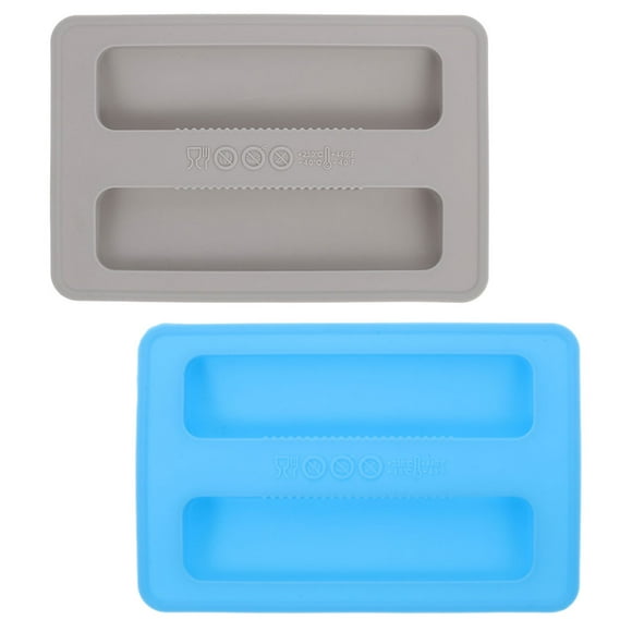 OULII 2Pcs Rectangular Bread Maker Top Cover in Blue for Home Use