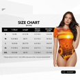 thumbnail image 5 of Fuzoiu Sunset Golden Sunflower Field Print Women's Short-Sleeved Onesie, Short Sleeve Body Suits, Women Round Neck Bodysuits for Women,for Daily Wear, Parties, and Layering-Large, 5 of 7