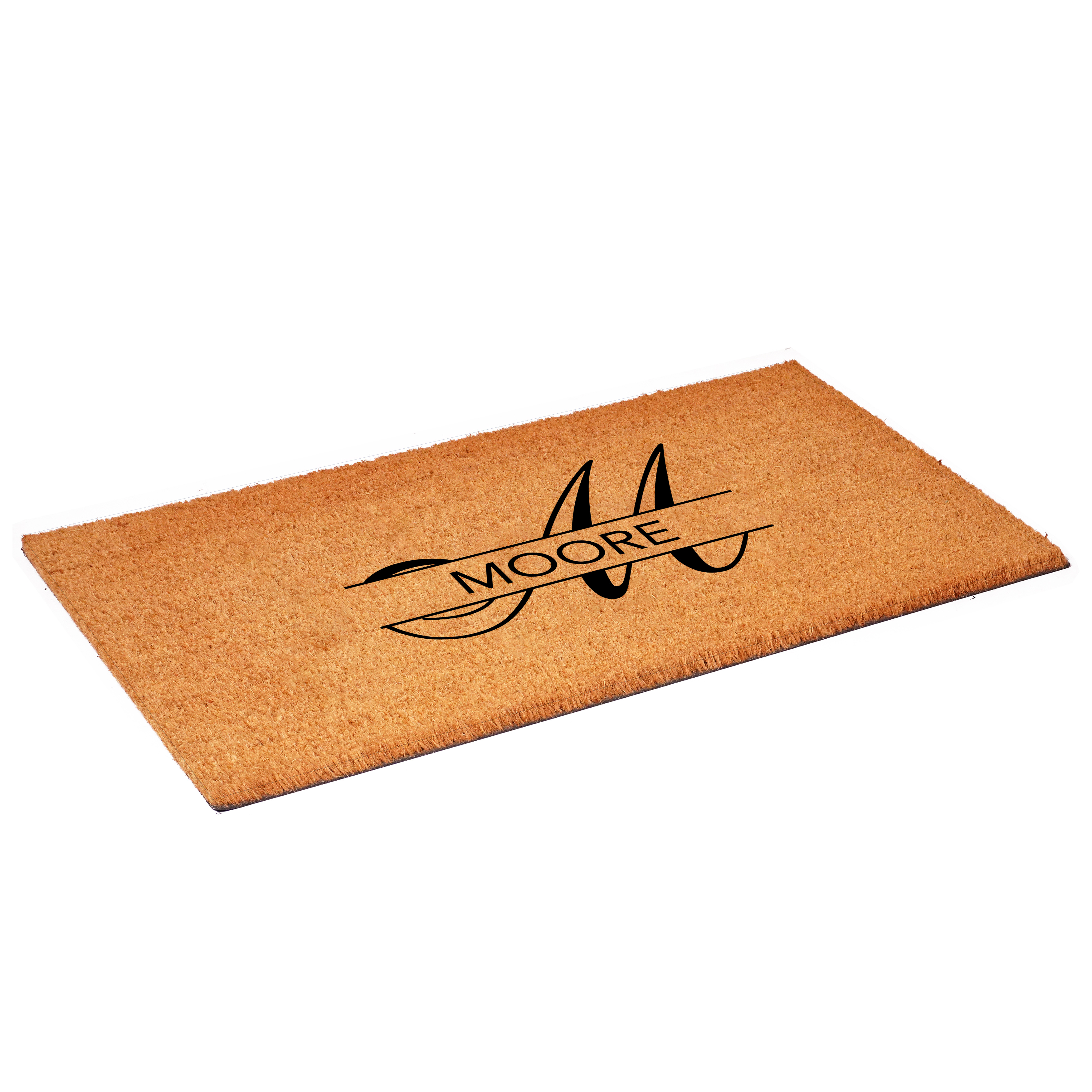 Calloway Mills 110931729 Moore Personalized Doormat 17" x 29"