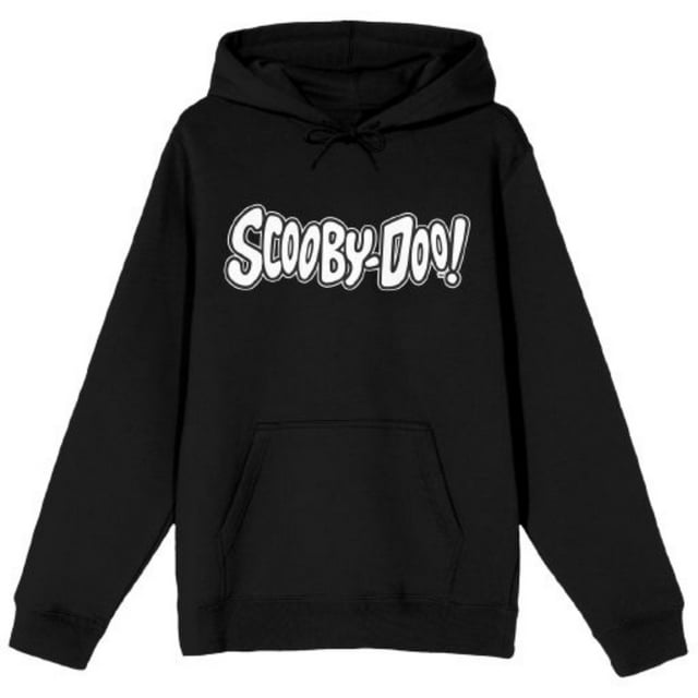 Scooby-Doo Classic Logo Black Hoodie