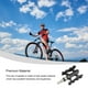 thumbnail image 5 of Eigraketly Pedales de bicicleta Accesorios para bicicletas profesionales Liberación rápida Plegable Aleación de aluminio Ciclismo Pedal Reemplazo Negro Ciclismo Negro Eigraketly OD024280-01, 5 of 6