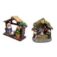 thumbnail image 4 of Bewildely Artesanía Natividad Figuritas Resina Jesús Estatua resistente Adorno Religioso Vívido Pintado Hogar Regalo Navidad Decoración Escribe un Bewildely HA077302-01, 4 of 6