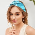 thumbnail image 4 of Wide Headband Hair Styling Available in Multiple Colors for Different Outfits Stylish Wide Hairband Sweatband, 4 of 8