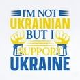 thumbnail image 2 of CafePress - I'm Not Ukrainian But I Support Ukraine Body Suit - Long Sleeve Cotton Baby Bodysuit, 2 of 4