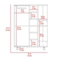 thumbnail image 5 of Lockable Wheels - One Enclosed Cabinet - Basement Bar - Secure Storage, 5 of 5