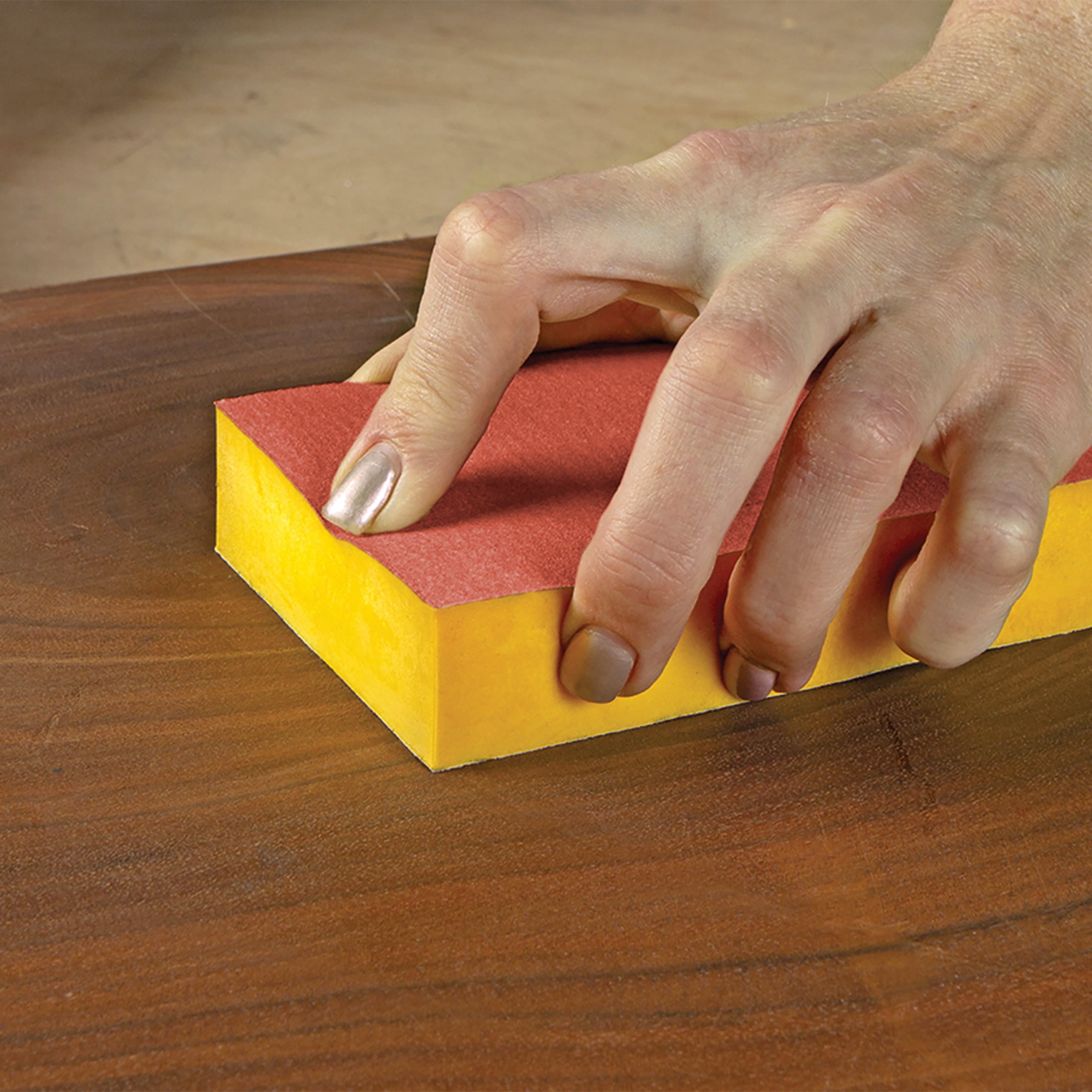 (2 pack) Gator 7450 3 in x 4 in x 1 in Very Fine 220 Grit Premium Sanding Block