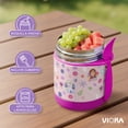 thumbnail image 3 of MAGMALIFE Contenedor Térmico para Alimentos MealGo 300ml (10oz), Acero Inoxidable Doble Pared, Con Cuchara/Tenedor, Mantiene Frío y Caliente, Boquilla Ancha, Antiderrames, Ideal para Niños, 3 of 8
