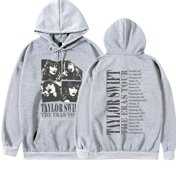 Taylor Swift The Eras Tour 2023 Reputación Álbum Sudadera Con Capucha Hombres Y Mujeres Moda Suelta Harajuku Pareja Jersey Top