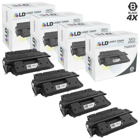 Remanufactured Toner Cartridge Replacement for TN9500 High Yie (Black, 4-Pack)