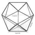 thumbnail image 4 of Landscape Decoration Windowsill Decor Tabletop Geometric Terrarium, Planter Container, For Moss Succulents Fern Plants, 4 of 8